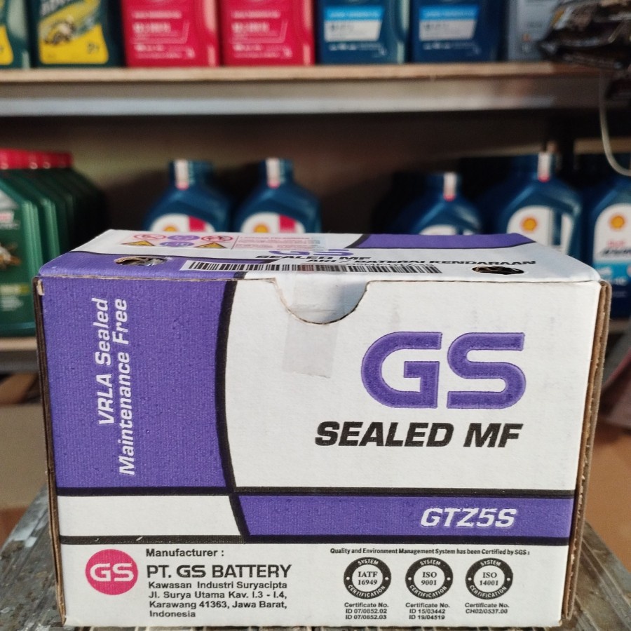 Aki GS GTZ5S original