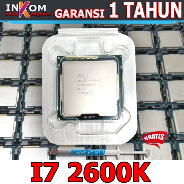 Processor Intel Core I7 2600K 3.40 Ghz Socket LGA 1155