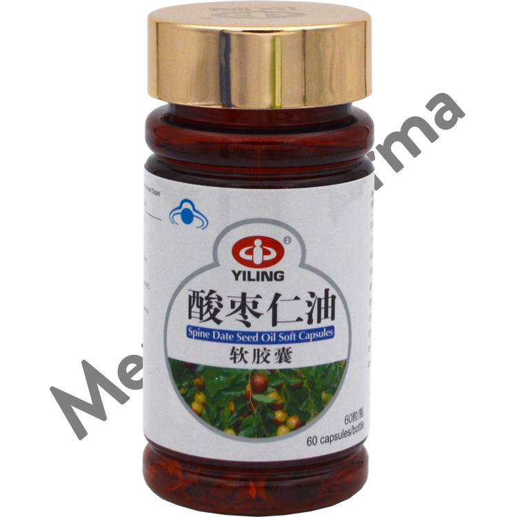 Spine Date Seed Oil Soft Capsules - Obat Gangguan Sulit Tidur