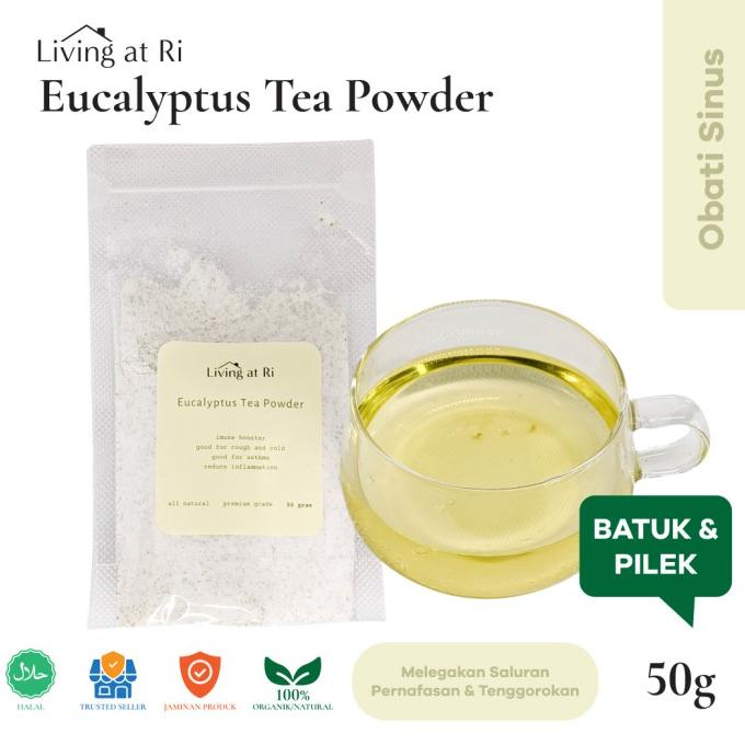 

Eucalyptus Tea/ Teh Sinus/ Pelega Tenggorokan/ Teh Batuk Pilek