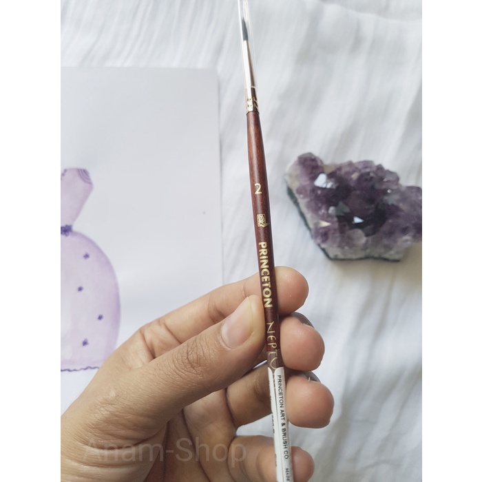 

Hemat Ready Termurah Princeton Neptune Watercolor Brush Round No 2 Original Trendi