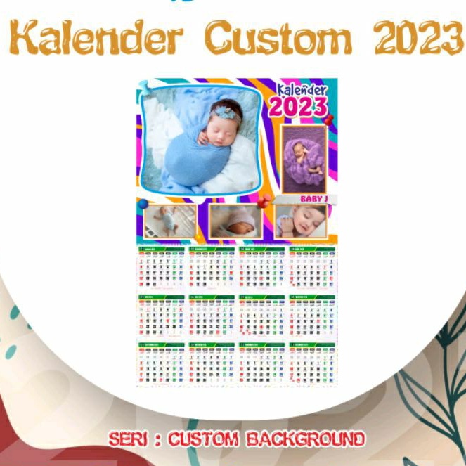 

Kalender 2023 / Kalender Custom/ Kalender Foto / Kalender dinding foto