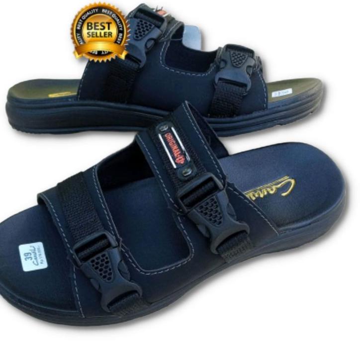 Sale Terbatas PROMO BIG SALE 2.2 COD SANDAL PRIA/SANDAL SLOP PRIA/SANDAL CARVIL/SANDAL KULIT/SANDAL 
