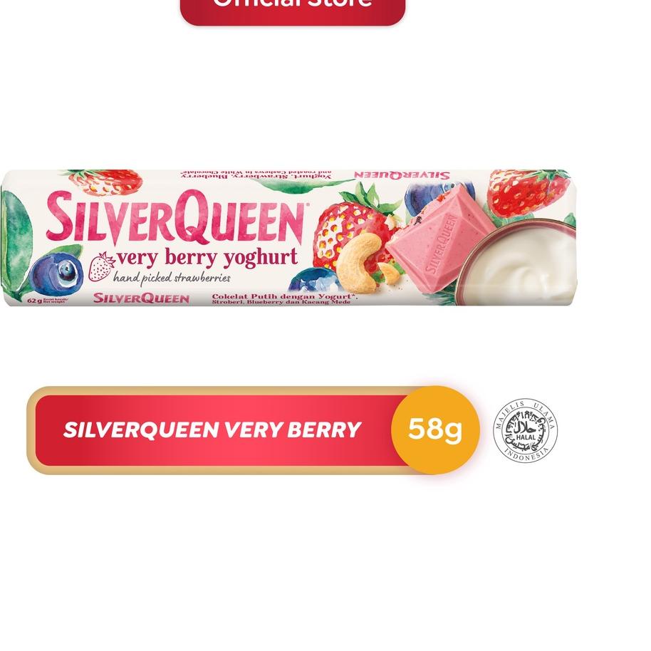 

New Stock--Silverqueen Very Berry 62 g