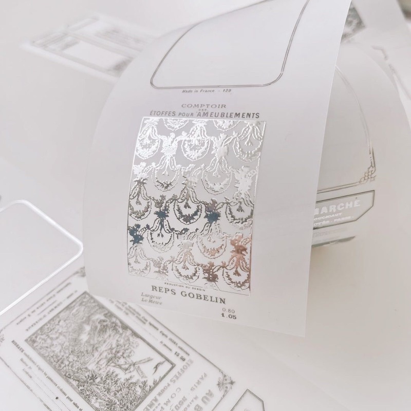 

Sample French Alchemy Silver Foil PET Tape by Jesslynnpadilla perloop