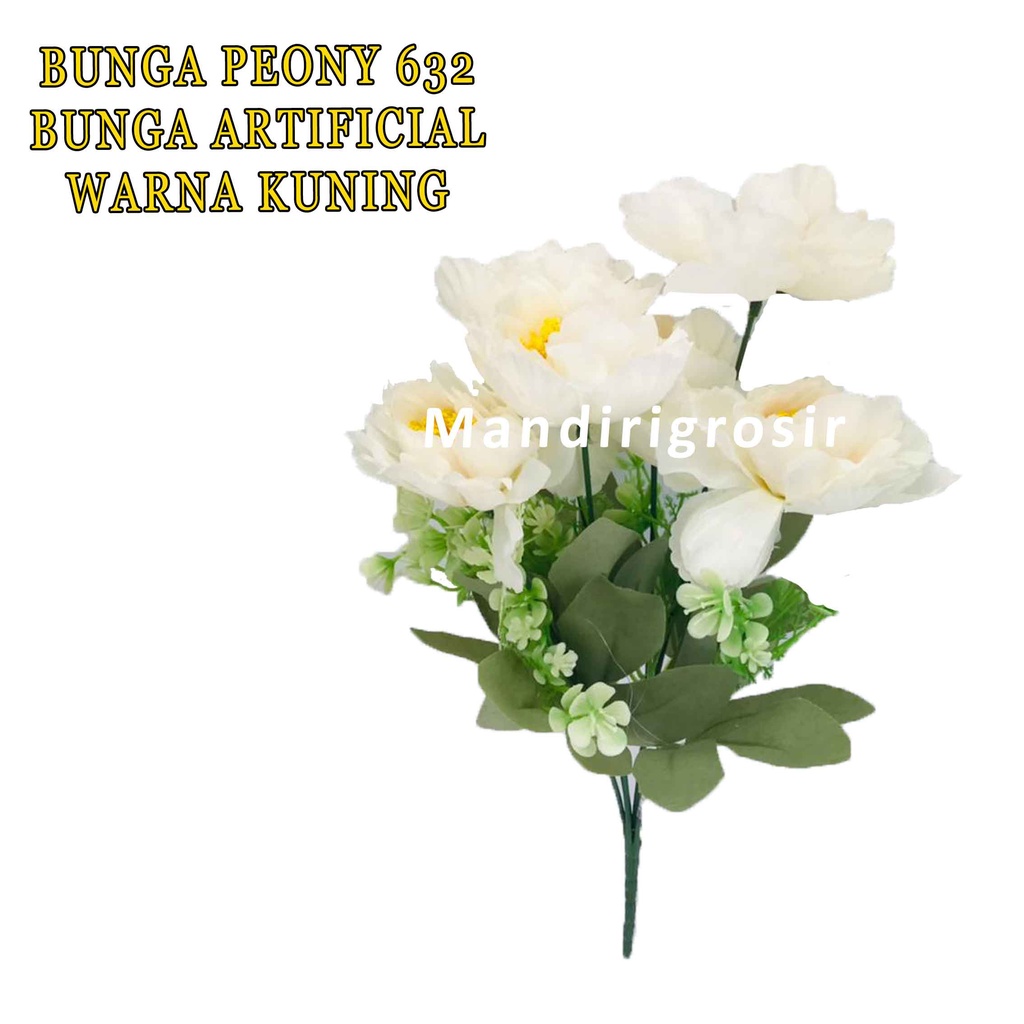 Bunga Peony Artificial * Bunga Peony Hias * Bunga Cantik * Bunga Hiasan