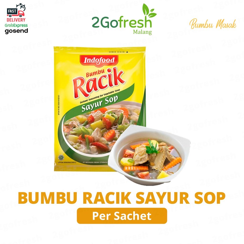 

Bumbu Masak Racik Sayur Sop Sachet - Sayur Sayuran