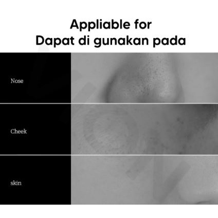 VEZE Blackhead Removal Clean Activated Charcoal Mask Masker Hitam Komedo