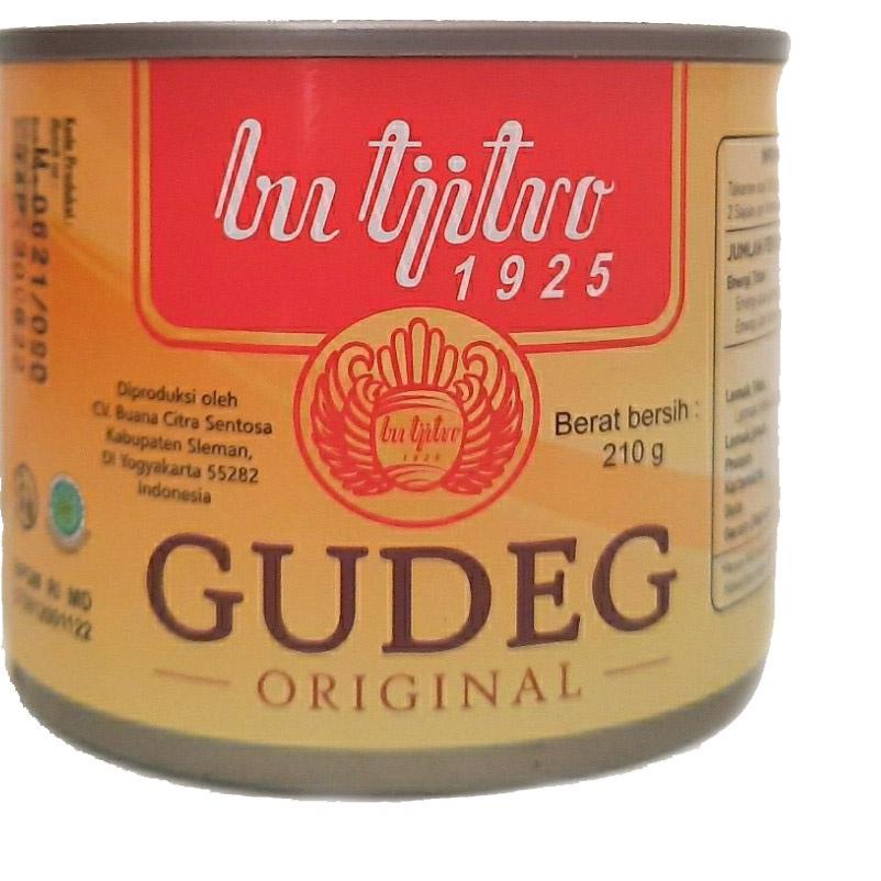 

Untuk Anda--Gudeg Kaleng Bu Tjitro Original Pedas Paket Ekonomis Special Promo - Isi 2Pcs