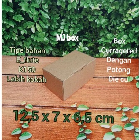 

kardus karton uk, 12,5x7x6,5 cm... die cut currageted, dus packing aksesoris dll, model box pizza