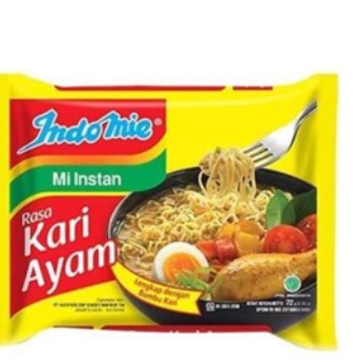 

Super Laris--Indomie Mie Instan Kari Ayam 5 x 75 gr