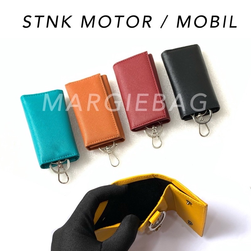 DOMPET GANTUNGAN KUNCI STNK PRIA WANITA  MOTOR MOBIL MARGIEBAG