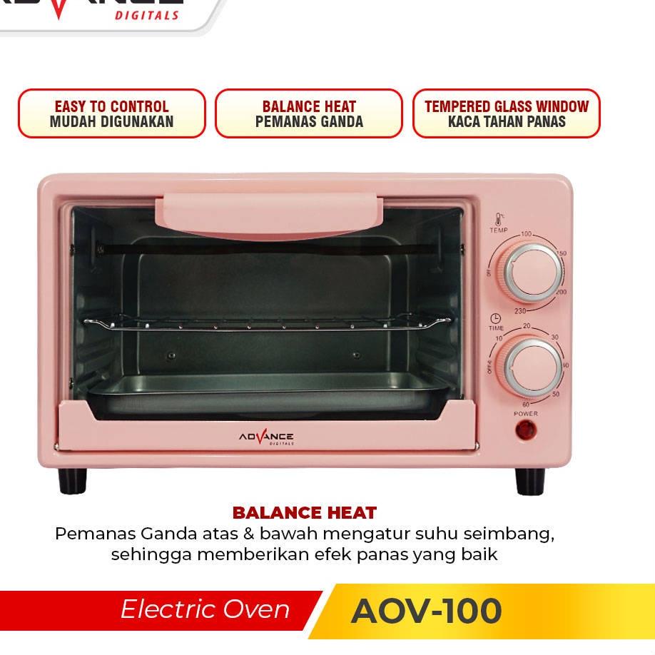 Serba Meriah 【Garansi 1 Tahun】ADVANCE Oven Listrik Low Watt 9L - 400 Watt Electric Oven