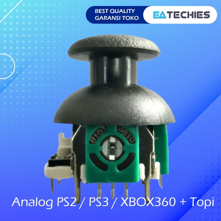 Tombol Analog Stick PS2 PS3 / Stik / ALPS High Quality