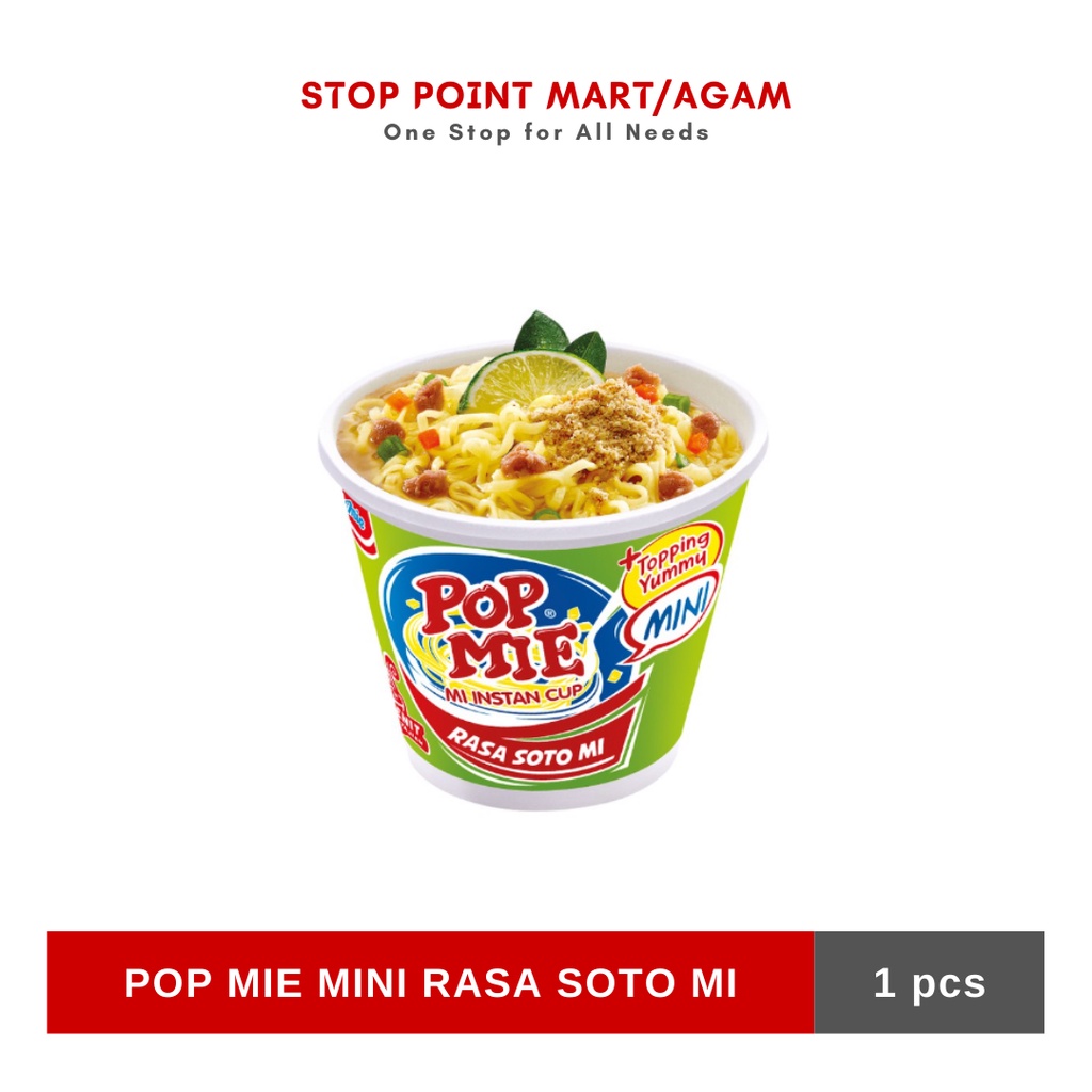 Jual Pop Mie Mini Kuah Rasa Soto Mi G Shopee Indonesia