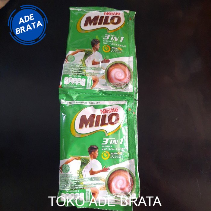 

milo 3 in 1 renceng isi 10 sachet