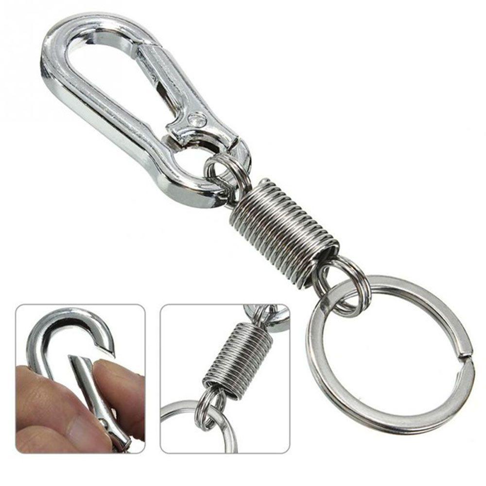 Needway Carabiner Gantungan Kunci Anti Hilang Tahan Lama Ditarik Stainless Steel Camping Hiking Labu Gesper