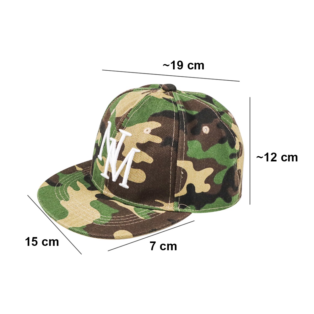 Topi Trucker Baseball Camouflage Army Summer Hat - S10R - Green