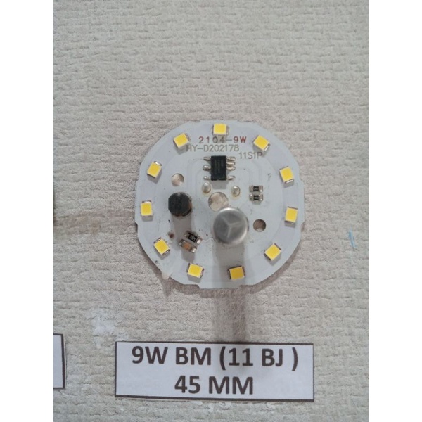 LED AC BM 9 WATT || PCB BOARD || LED AC SMD || DRIVER ON BOARD PREMIUM