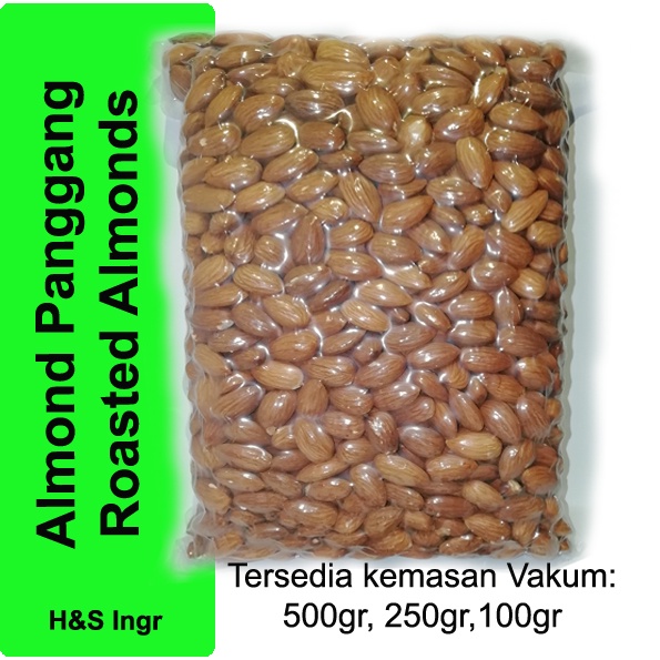 

Almond Panggang / Roasted Almonds 500gr