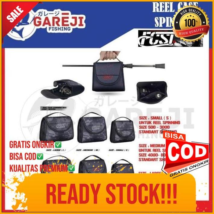 Sarung Reel Spinning Reel Pouch Spinning Firecast