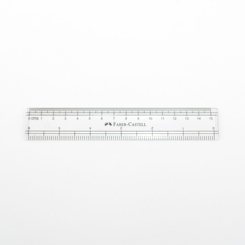 

Penggaris 15 cm Faber-Castell