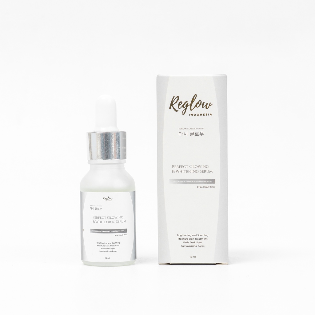 REGLOW SERUM WAJAH ORIGINAL MENCERAHKAN MENCEGAH PENUAAN DINI FLEK HITAM &amp; NODA JERAWAT