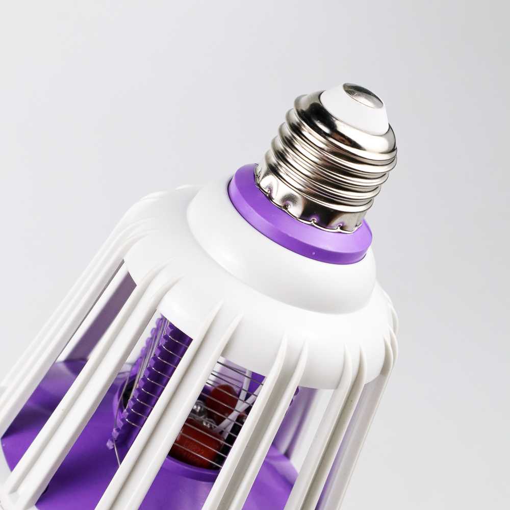 Lampu LED Anti Nyamuk Mosquito Bug Zapper Light Bulb 15W E27 YC1350