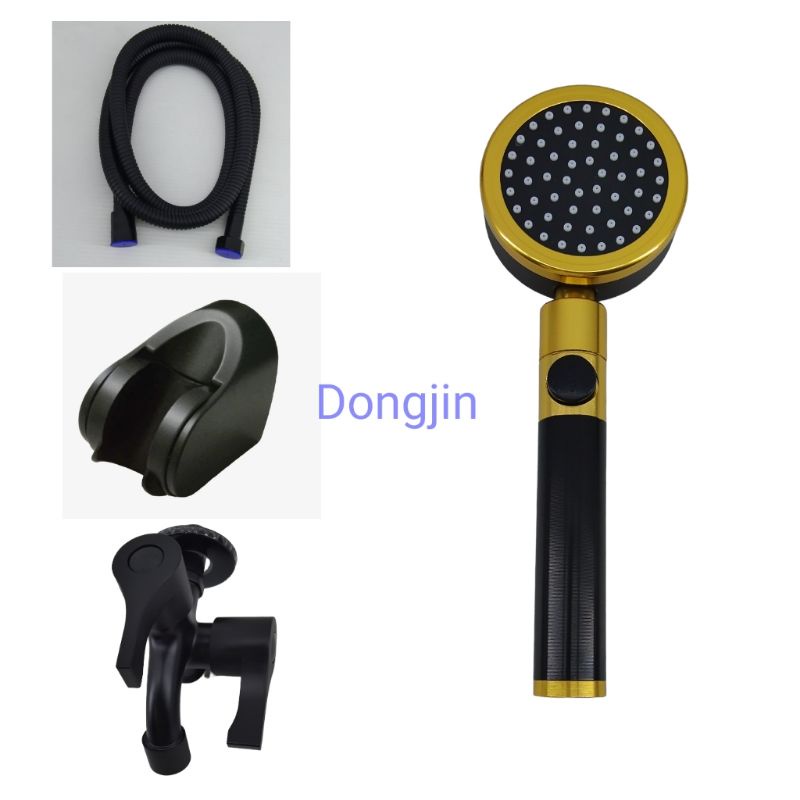 Paket Komplit Hand Shower Set hitam /Paket Shower Mandi