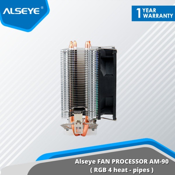 FAN Alseye AM90 4 pipe / Alseye AM-90 4 pipe CPU Cooler RGB