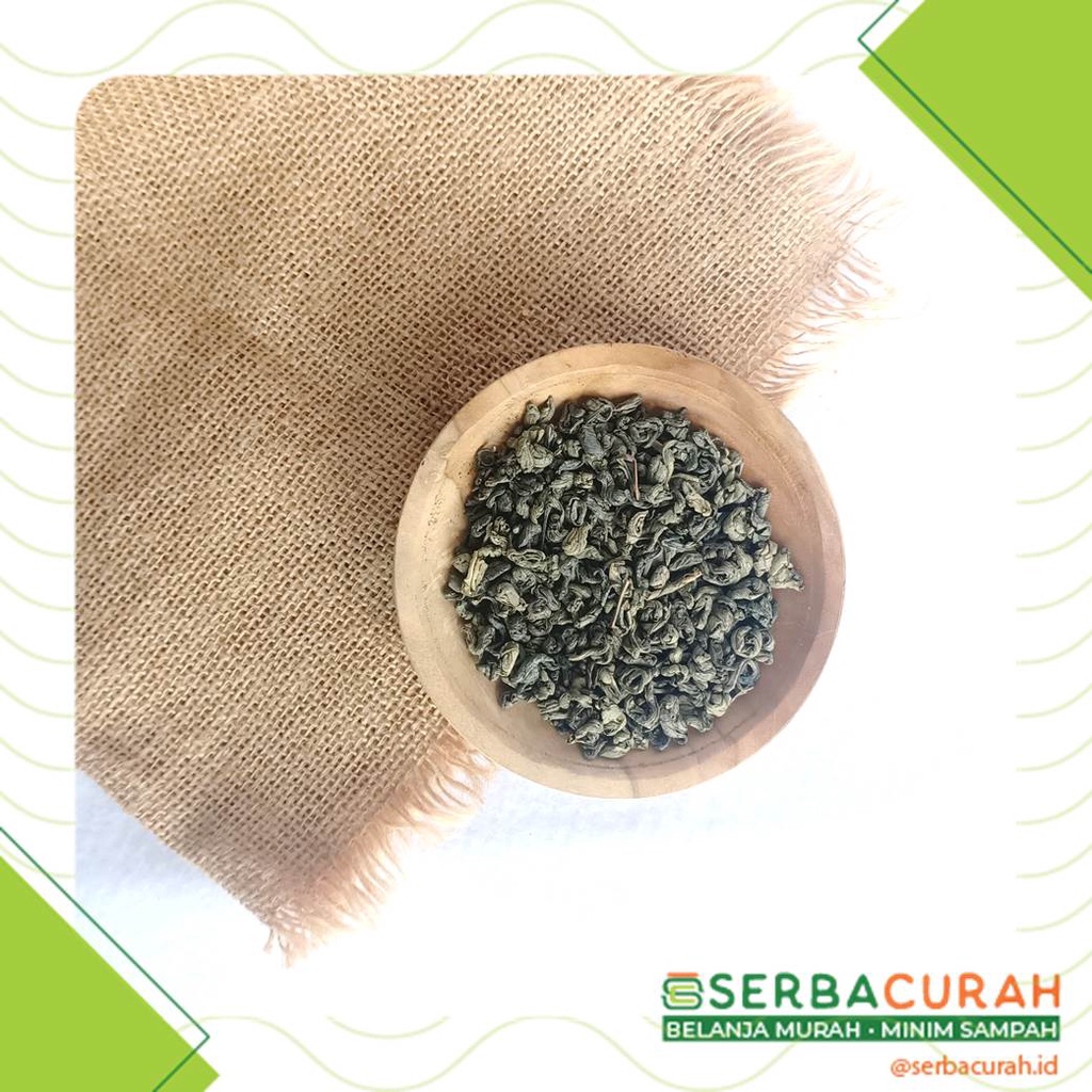 

Teh Hijau Lokal | Local Green Tea | Curah per 100 gr | Kemasan Kertas