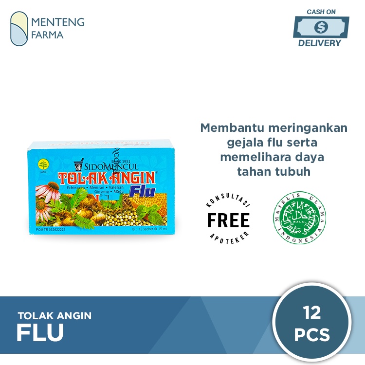 Tolak Angin Flu - Dus Isi 12 Sachet