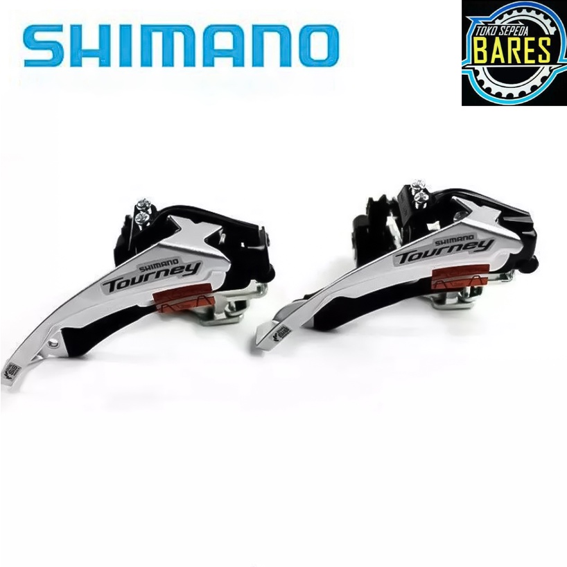 FD / Front Derailleur Sepeda Shimano Tourney FD-TY510 / FD-TY500 SIS Index Tarikan Atas Bawah / Dual Pull