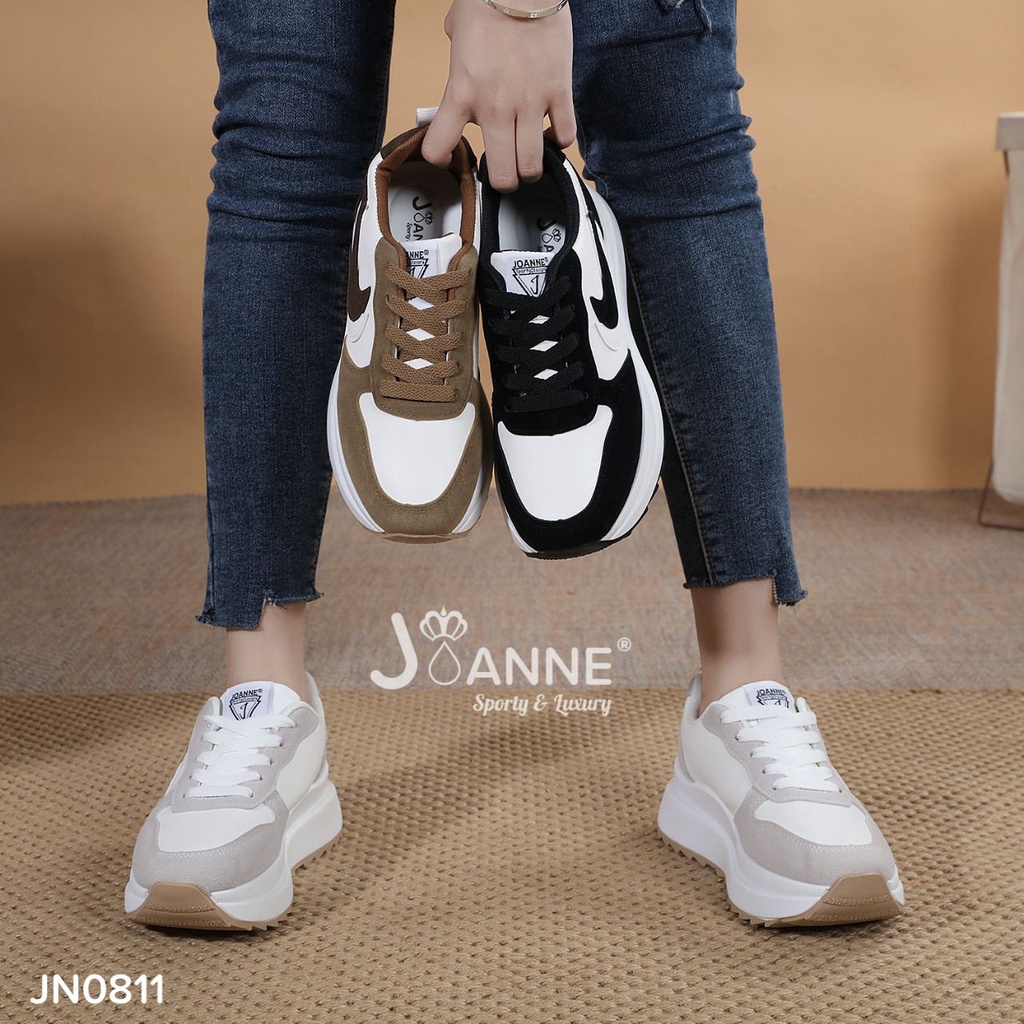 JOANNE Highsole Sporty Sneakers Shoes #JN0811 ORIGINAL