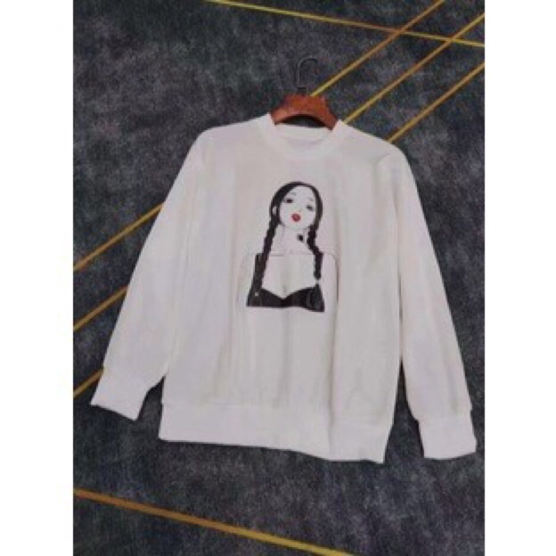 SWEATER IMPORT WANITA KOREA BTS ANGEL GIRLS