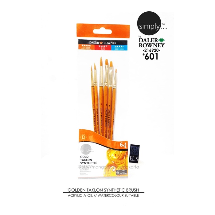 

Cuci Gudang Daler Rowney Simply Brush Set 601 Berkualitas