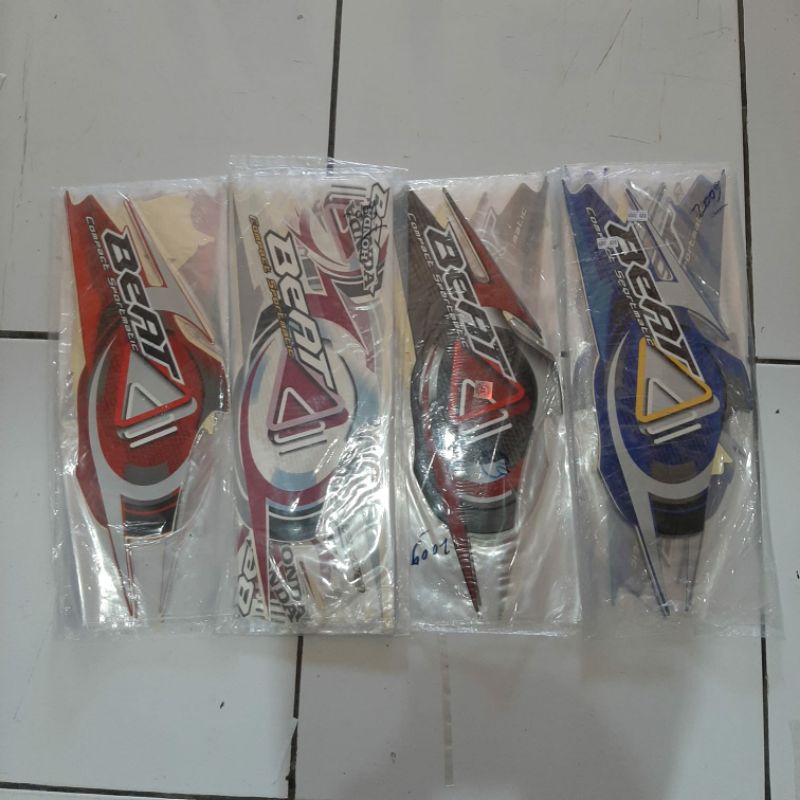 (Bisa COD) Striping sticker beat 2010 standar ori full body lis beat karbu