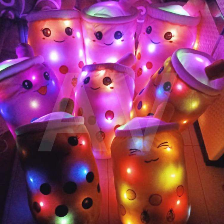 Boneka boba led segalon/boneka boba XL/boneka boba jumbo led/boneka boba led/Boneka boba rainbow/Bon