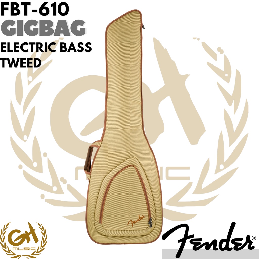 Fender FBT610 Electric Bass Gig Bag, Softcase FBT 610 - TAS GITAR ELEKTRIK GIG BAG