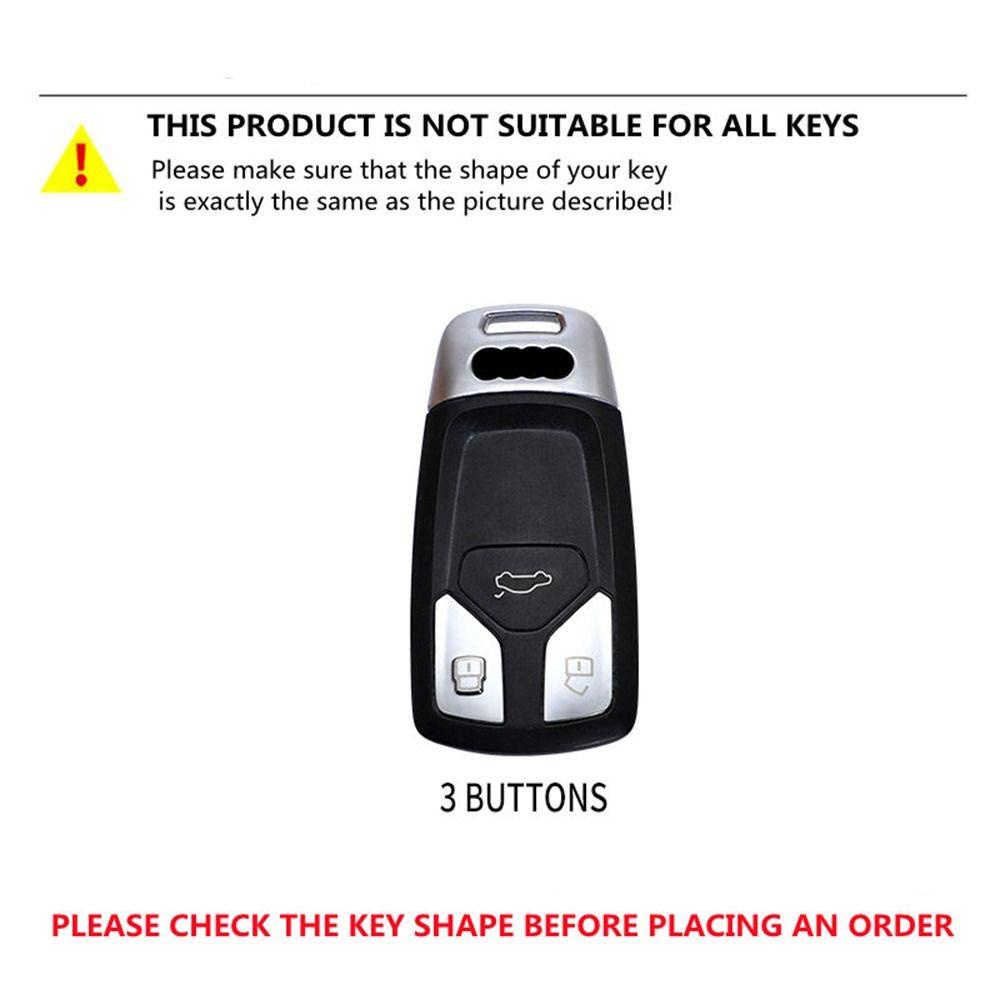 Top Remote Key Case New Pelindung Kulit Key Fob Cover