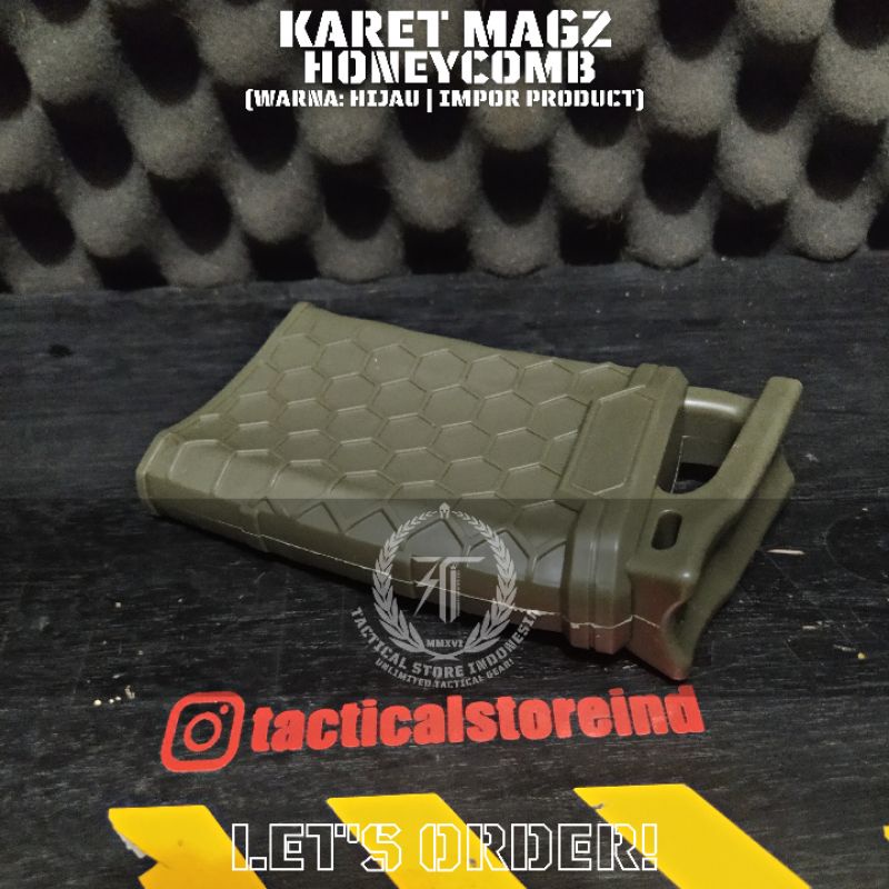 Karet Rubber Case/Cover Magazine Honeycomb