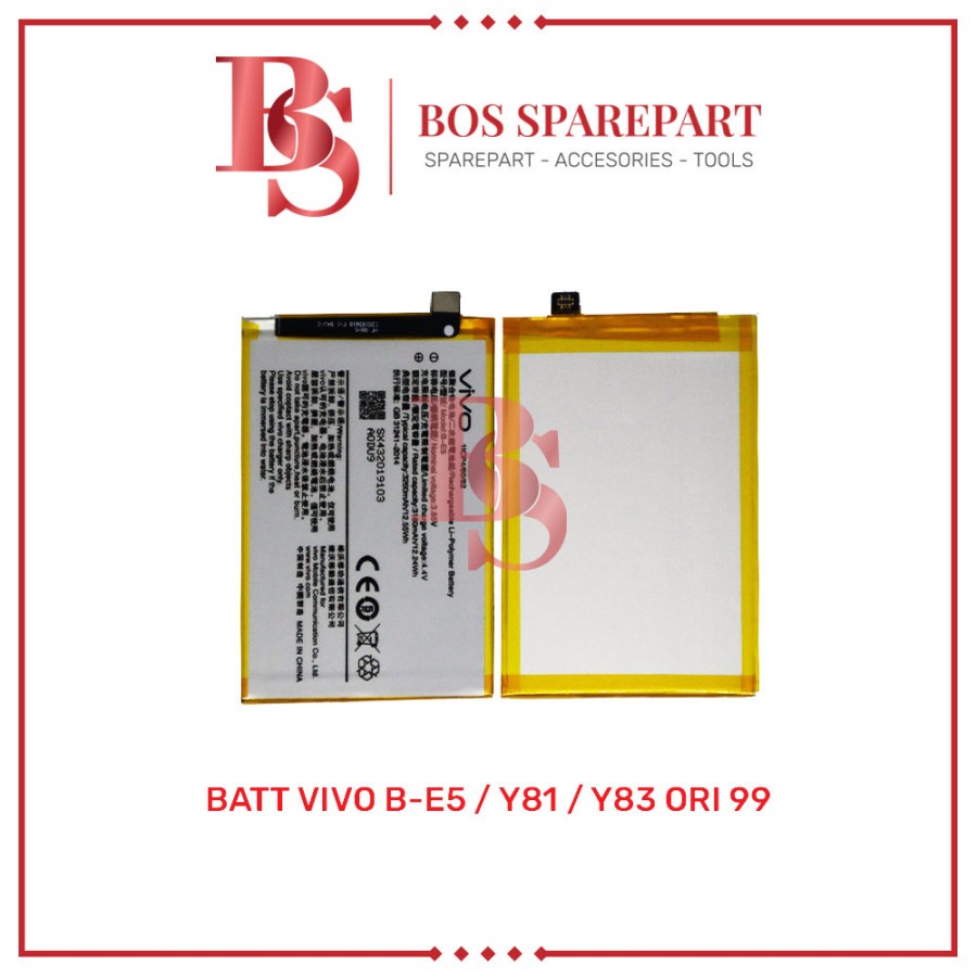 BATERAI VIVO B - E5 / Y81 / Y83 ORI 99 / BATTERY / BATRE