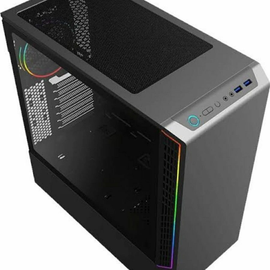 CASING GAMEMAX T802 PANDA BLACK ATX (T802)