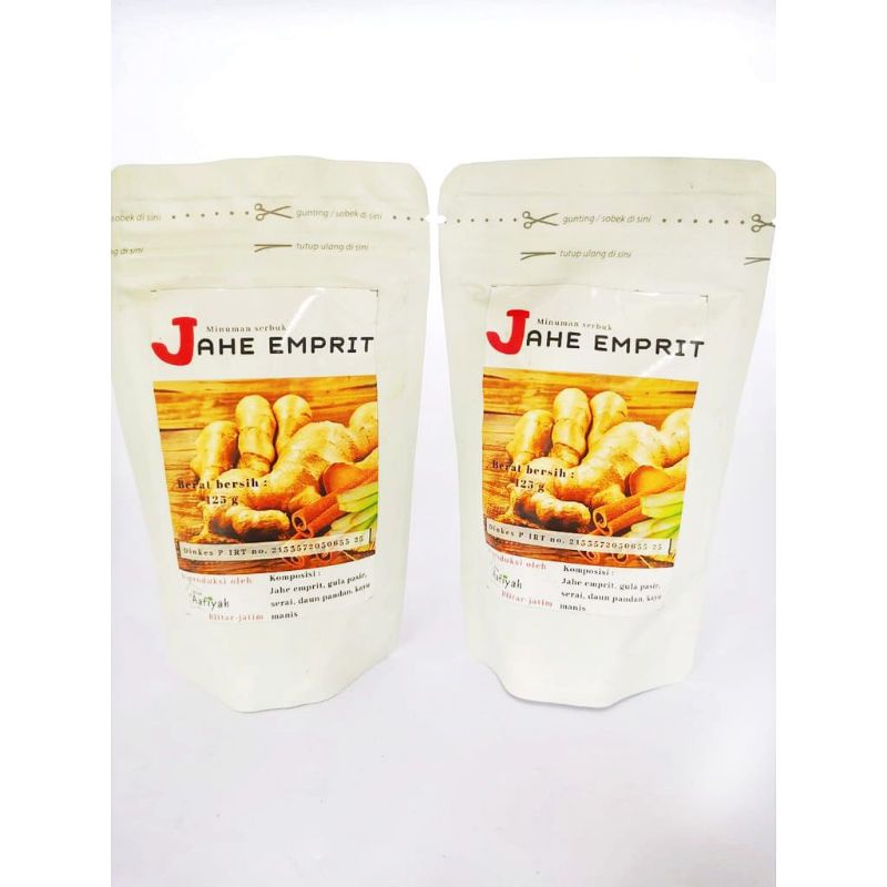 

Serbuk Jahe Emprit Segar Bubuk Aafiyah 125 Gram
