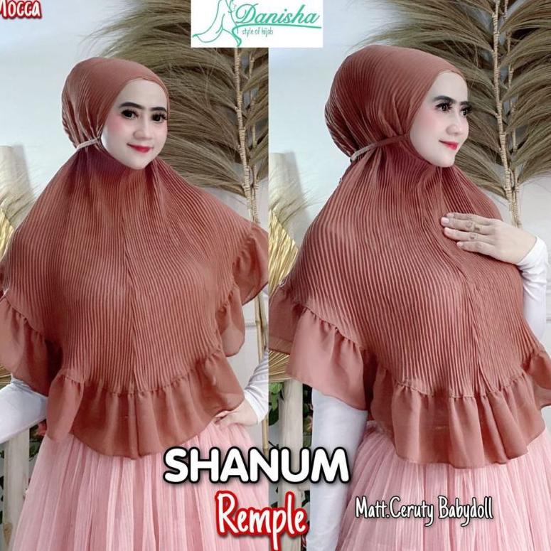 TPO.18Oc22q ◦ jilbab Bergo Maryam Plisket Jumbo/Hijab Instan Jumbo Plisket Lidi/Bergo Plisket Kerut