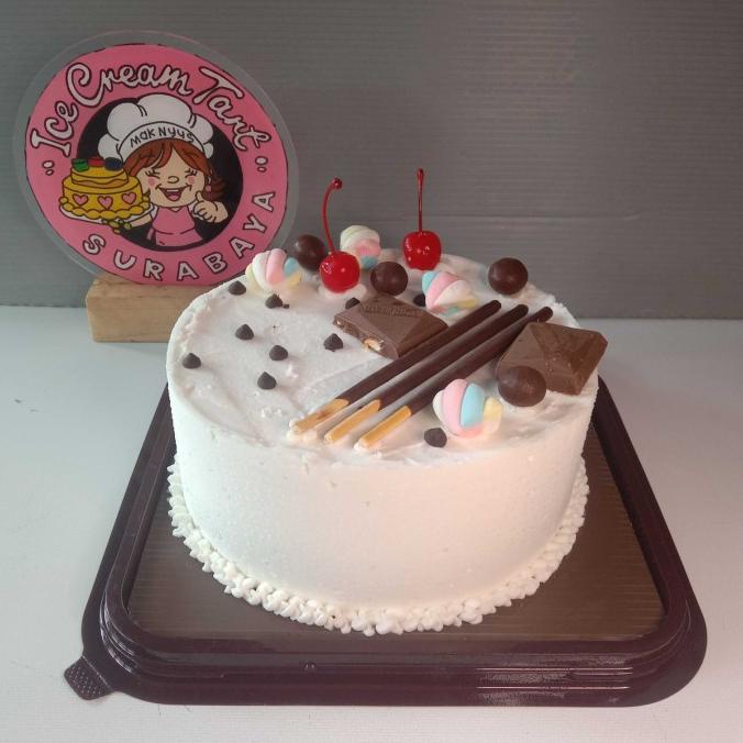 

Ice Cream Tart Snack, tart ulang tahun, promo ice cream