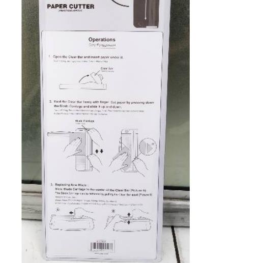 

COD✔️Alat Potong kertas - Paper Cutter Joyko PC-1637 size A4|SQ5