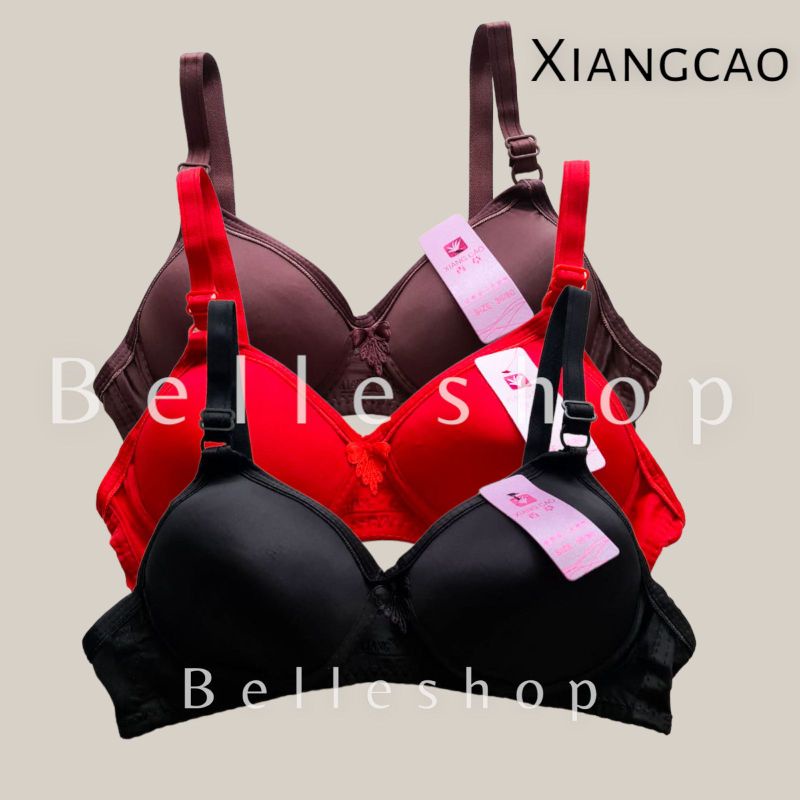 BRA BUSA XIANG CAO A5 / B5 KAIT 3 BH XIANGCAO TANPA KAWAT