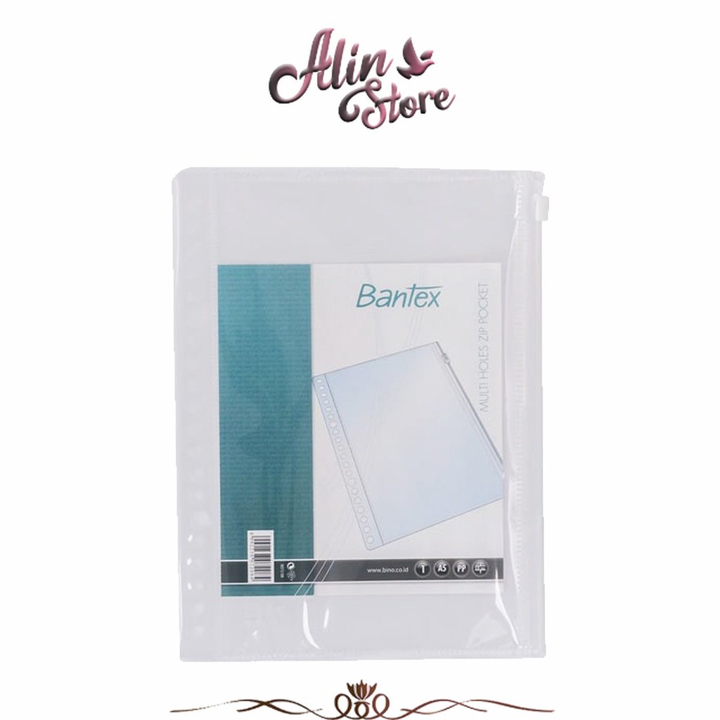 

Binder Zipper Pocket Bantex A5 8072-08