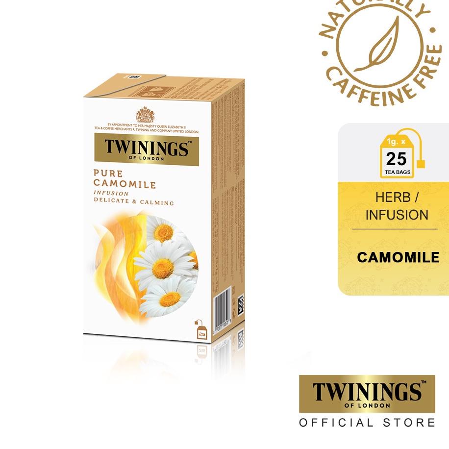 

KodeSs9S3--Twinings Paket Bundle Set 3 Teh Celup Pure Camomile 25x1gr